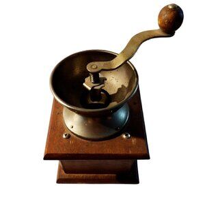 Vintage Wooden‎ Gourmet Himark Kitchen Coffee Grinder